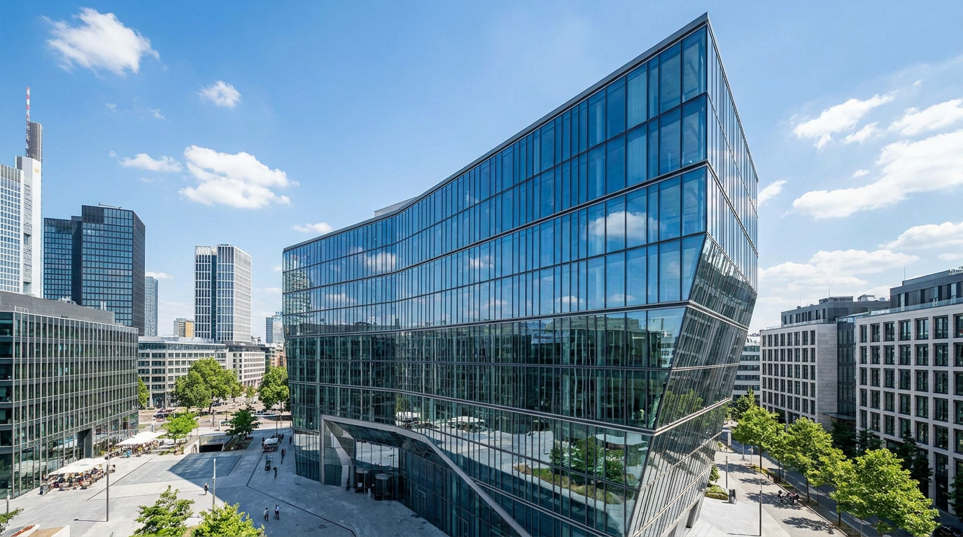 Modernes Bürogebäude — Business-IT-Support