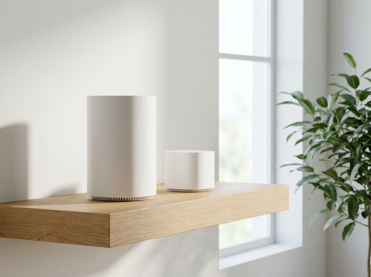Nowoczesny router Wi-Fi i urządzenie mesh